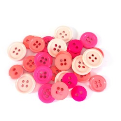 Botones Decorativos -  Color Rosa